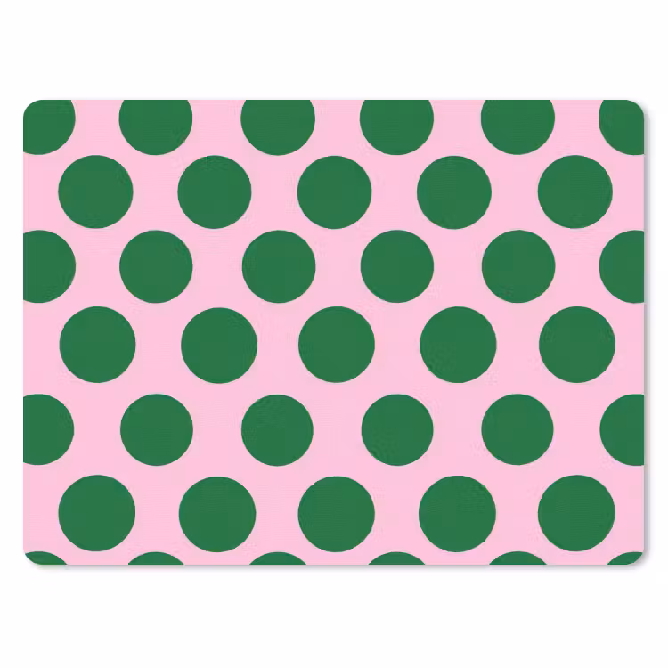 Muismat - Polkadots - Patroon - Groen — 1