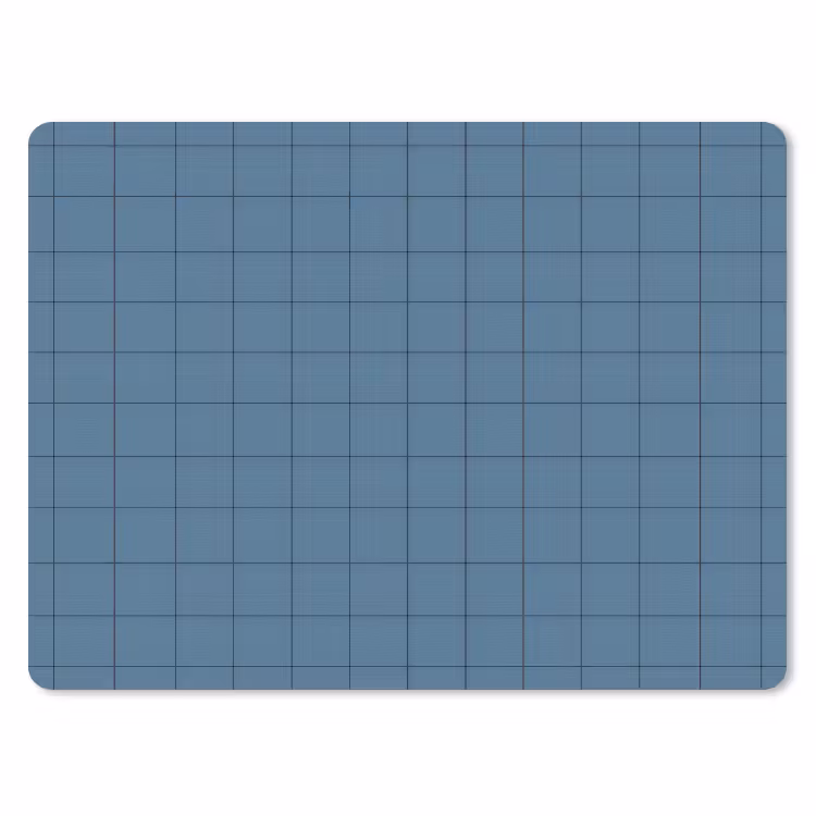 Muismat - Ruiten - Geometrisch - Blauw — 1