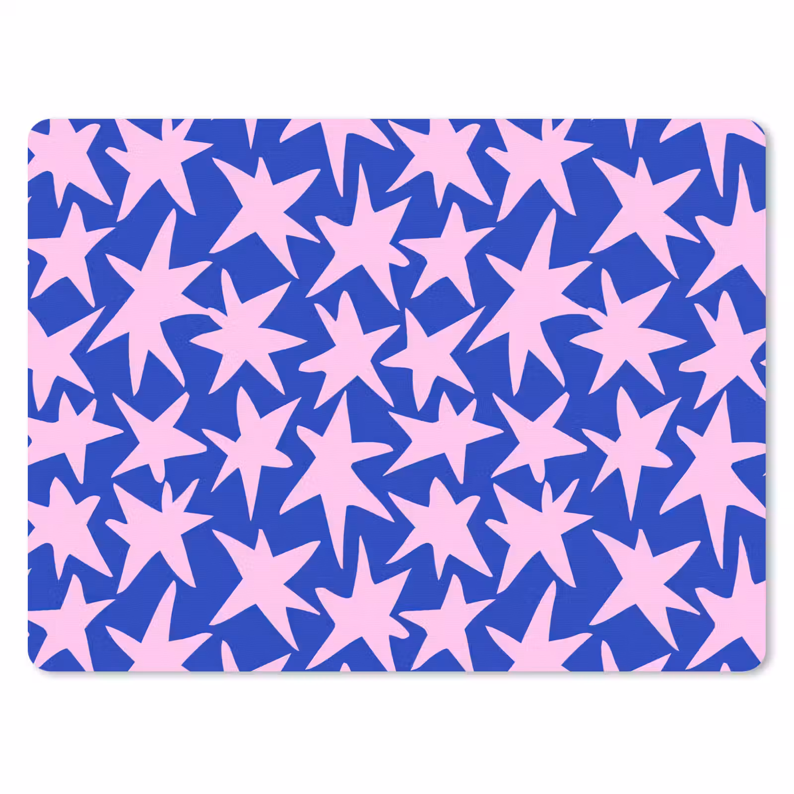 Muismat - Modern - Sterren - Blauw — 1