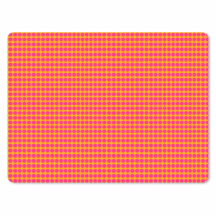 Muismat - Modern - Stippen - Oranje — 1