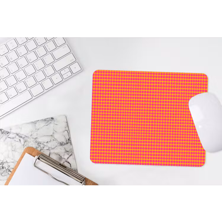 Muismat - Modern - Stippen - Oranje — 2