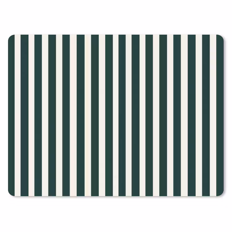 Muismat - Strepen - Klassiek - Groen — 1