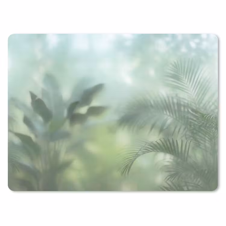 Muismat - Natuur - Vervaagd - Groen - Abstract - Modern — 1