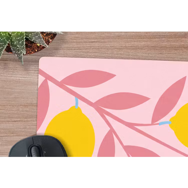 Muismat - Fruit - Tak - Natuur - Abstract - Roze — 4