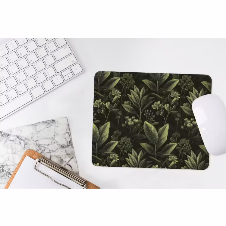 Muismat - Klassiek - Donker - Botanisch - Planten — 2