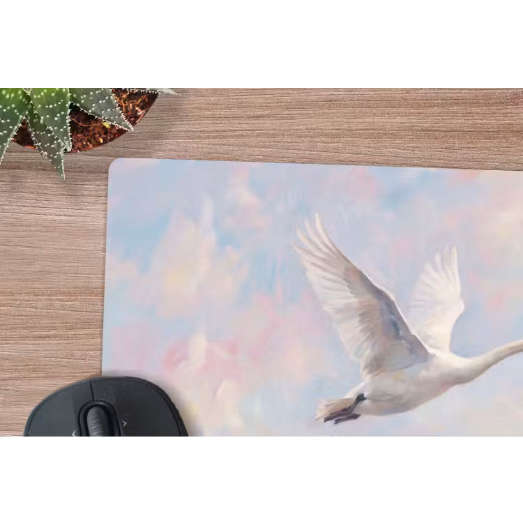 Muismat - Vogel - Vliegend - Lucht - Modern - Pastel — 4