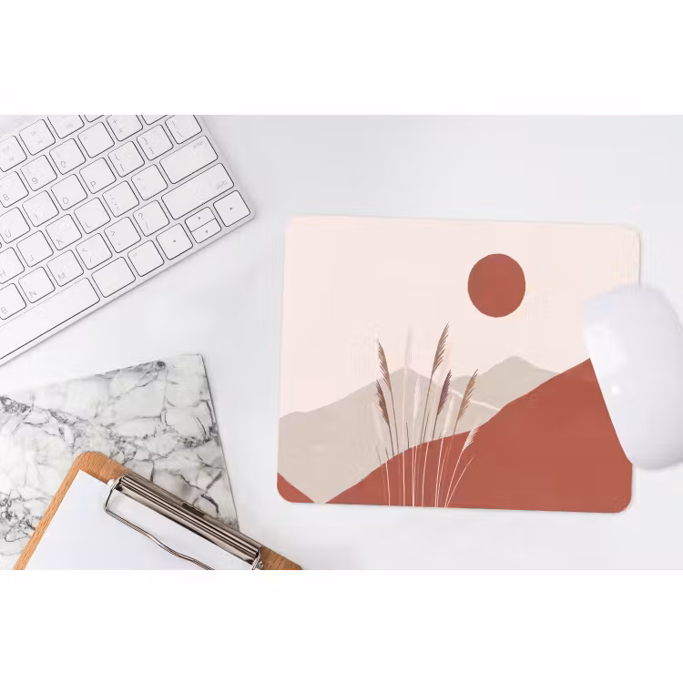 Muismat - Gras - Landschap - Natuur - Abstract - Beige — 2