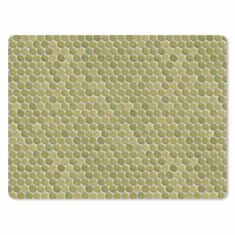 Muismat - Penny - Mozaïek - Olijfgroen — 1