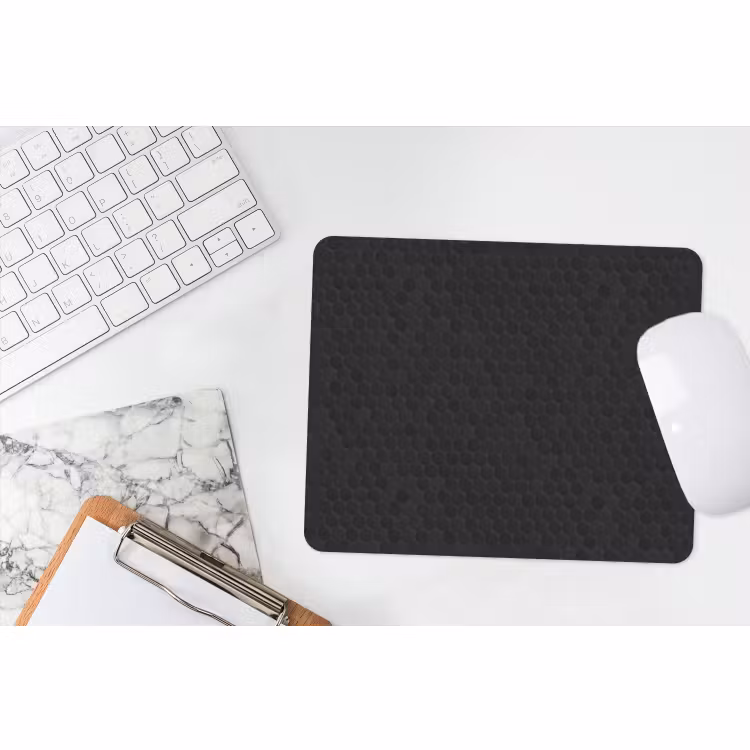 Muismat - Penny - Tegel - Mat - Zwart — 2