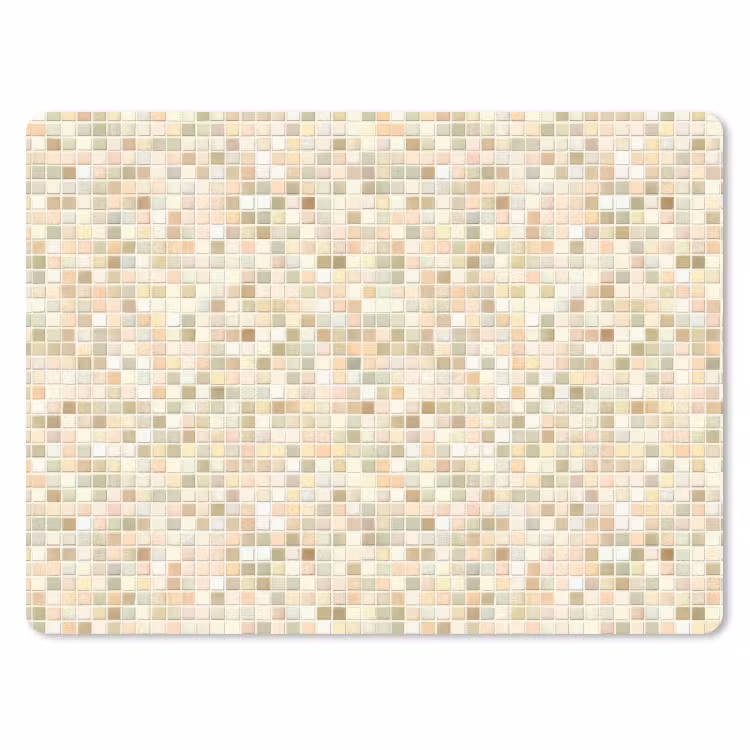 Muismat - Mozaïek - Patroon - Beige — 1