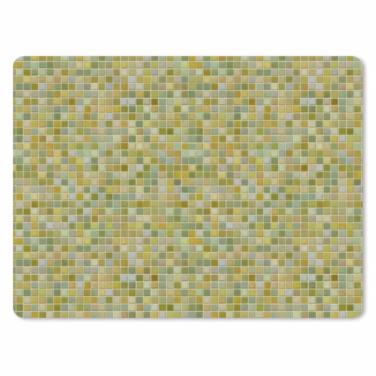 Muismat - Mozaïek - Patroon - Groen — 1