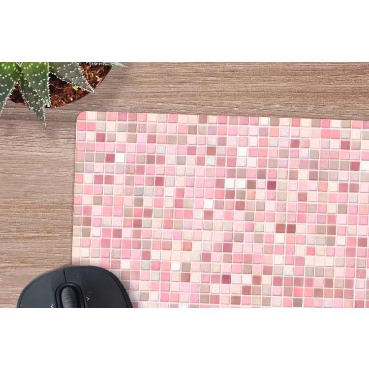 Muismat - Mozaïek - Patroon - Roze — 4