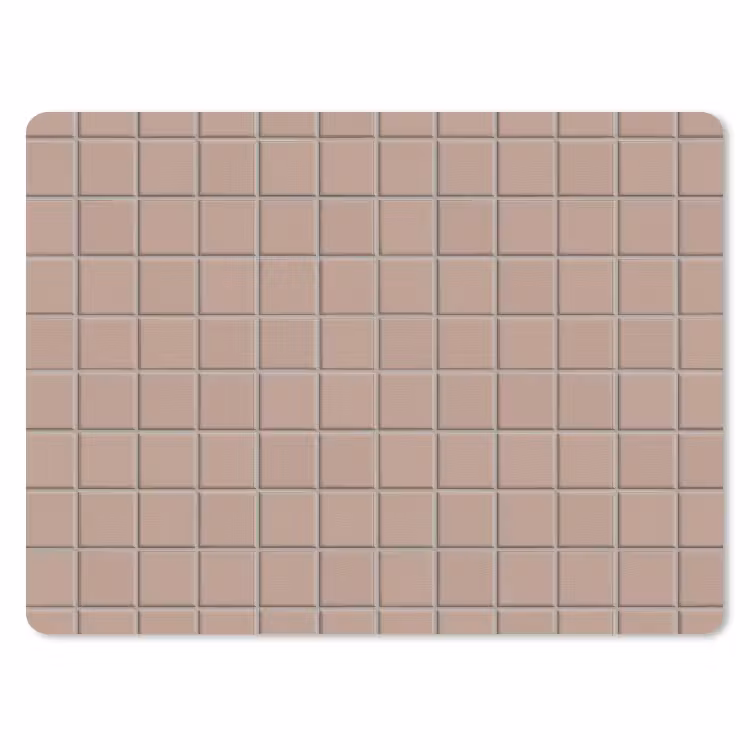 Muismat - Patroon - Tegel - Oudroze — 1