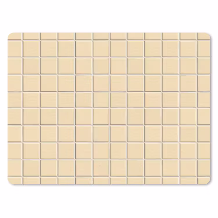 Muismat - Tegels - Patroon - Crème — 1