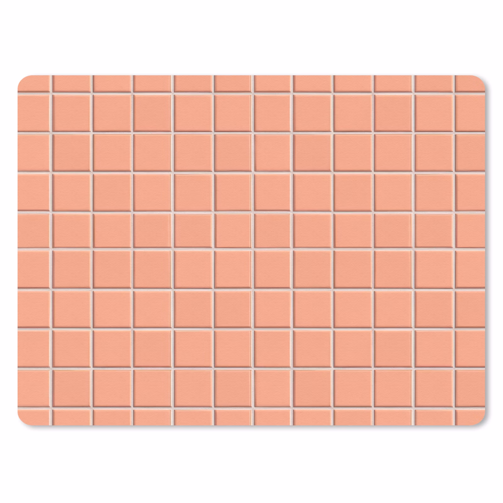 Muismat - Patroon - Tegels - Perzik — 1