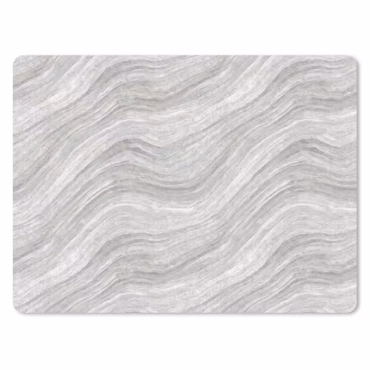 Muismat - Patroon - Helder - Wit - Grijs — 1