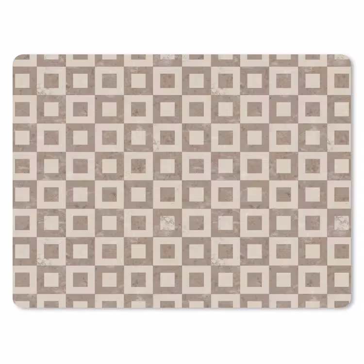 Muismat - Patroon - Marmer - Beige — 1