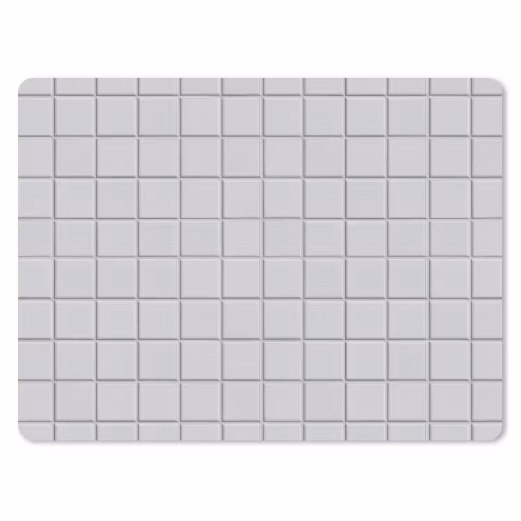 Muismat - Patroon - Tegels - Licht - Grijs — 1