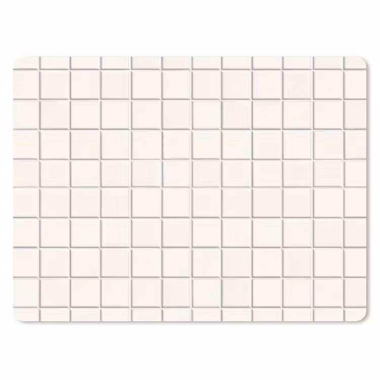 Muismat - Patroon - Tegels - Wit — 1