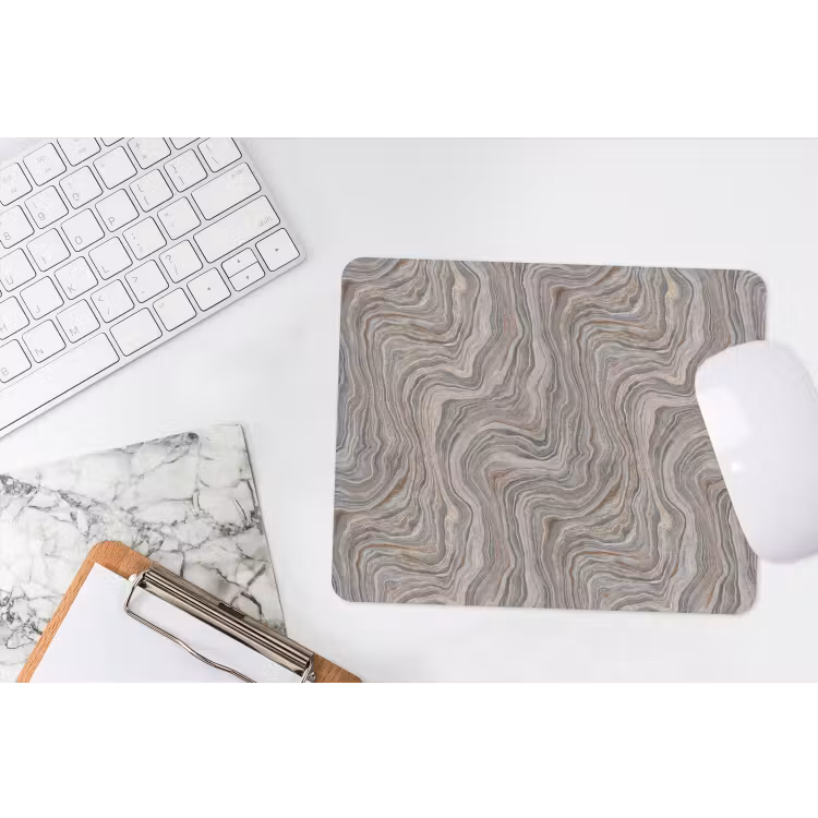 Muismat - Patroon - Textuur - Grijs — 2