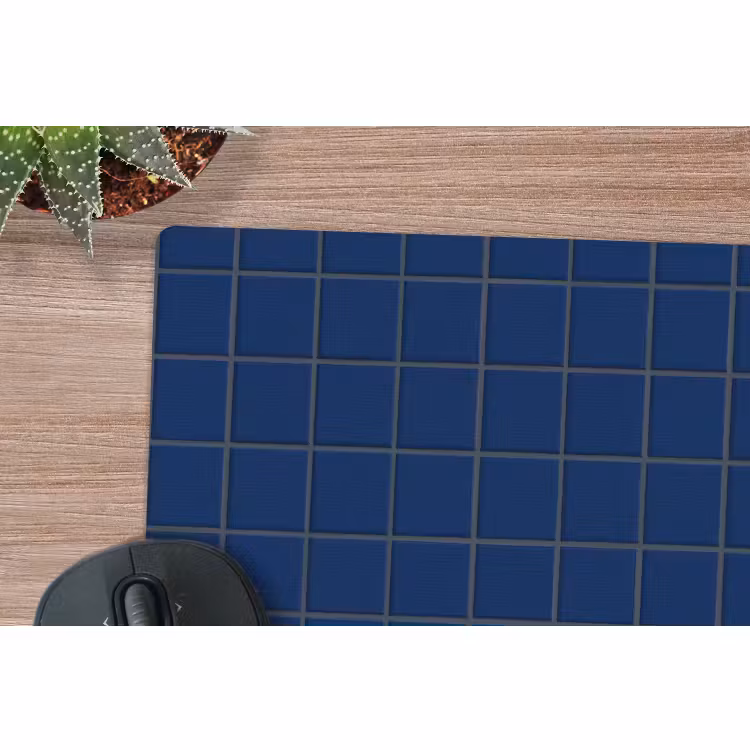 Muismat - Tegel - Patroon - Blauw — 4