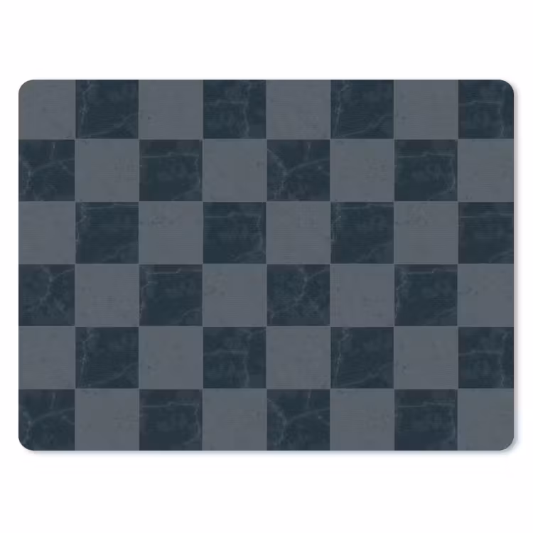 Muismat - Marmer - Patroon - Antraciet — 1
