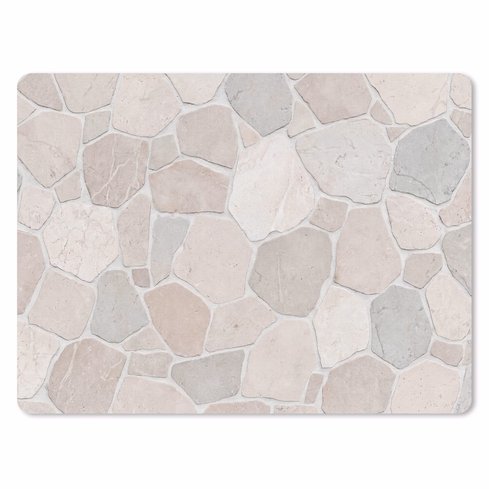 Muismat - Steen - Patroon - Textuur - Beige — 1