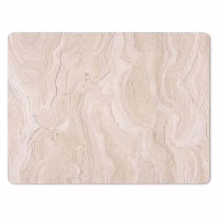 Muismat - Marmer - Patroon - Beige - Steen - Abstract — 1