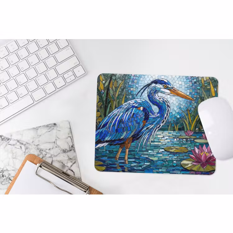 Muismat - Vogel - Water - Natuur - Abstract - Blauw — 2