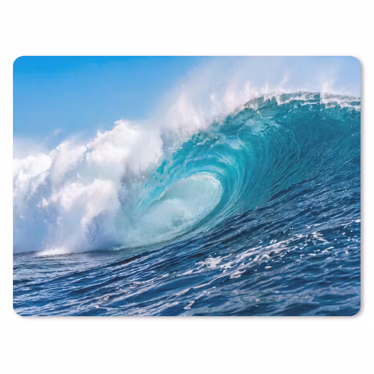 Muismat - Golf - Oceaan - Water - Dynamisch - Blauw — 1