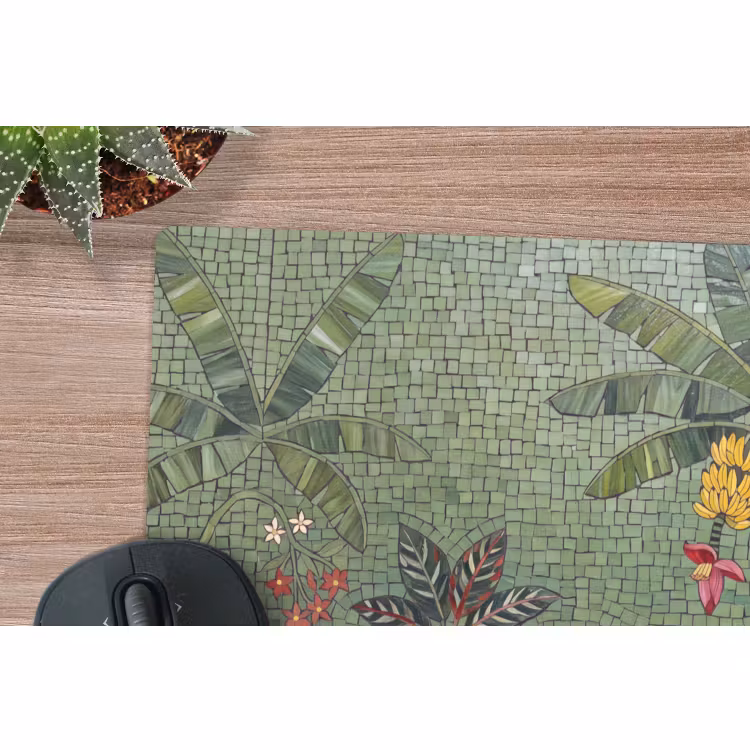 Muismat - Vogel - Dier - Jungle - Mozaïek - Natuur — 4