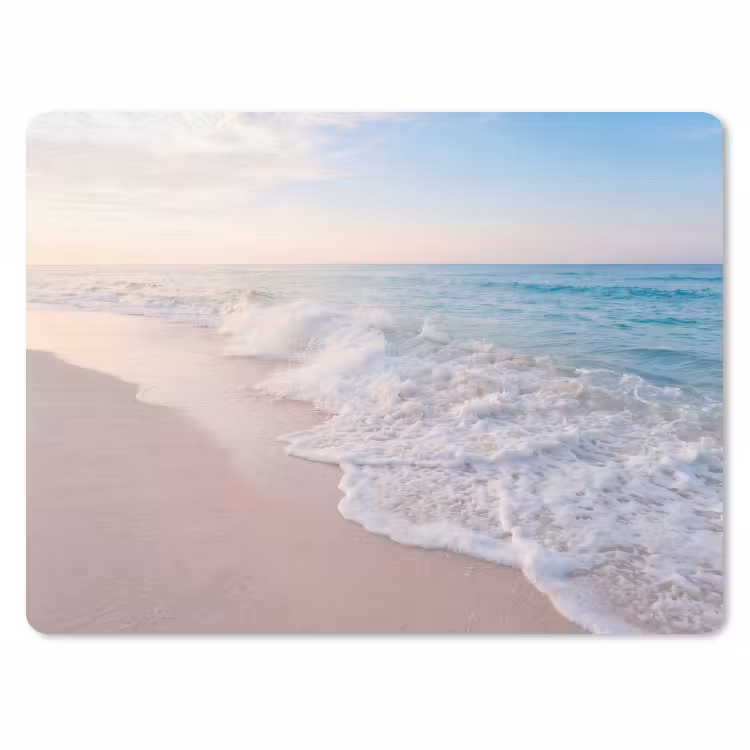 Muismat - Zee - Golven - Strand - Natuur - Wit — 1