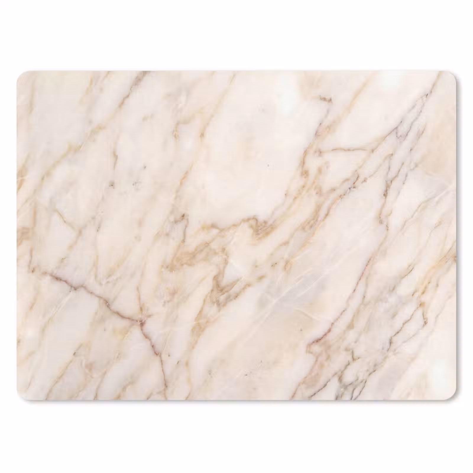 Muismat - Marmer - Ader - Abstract - Wit - Goud — 1