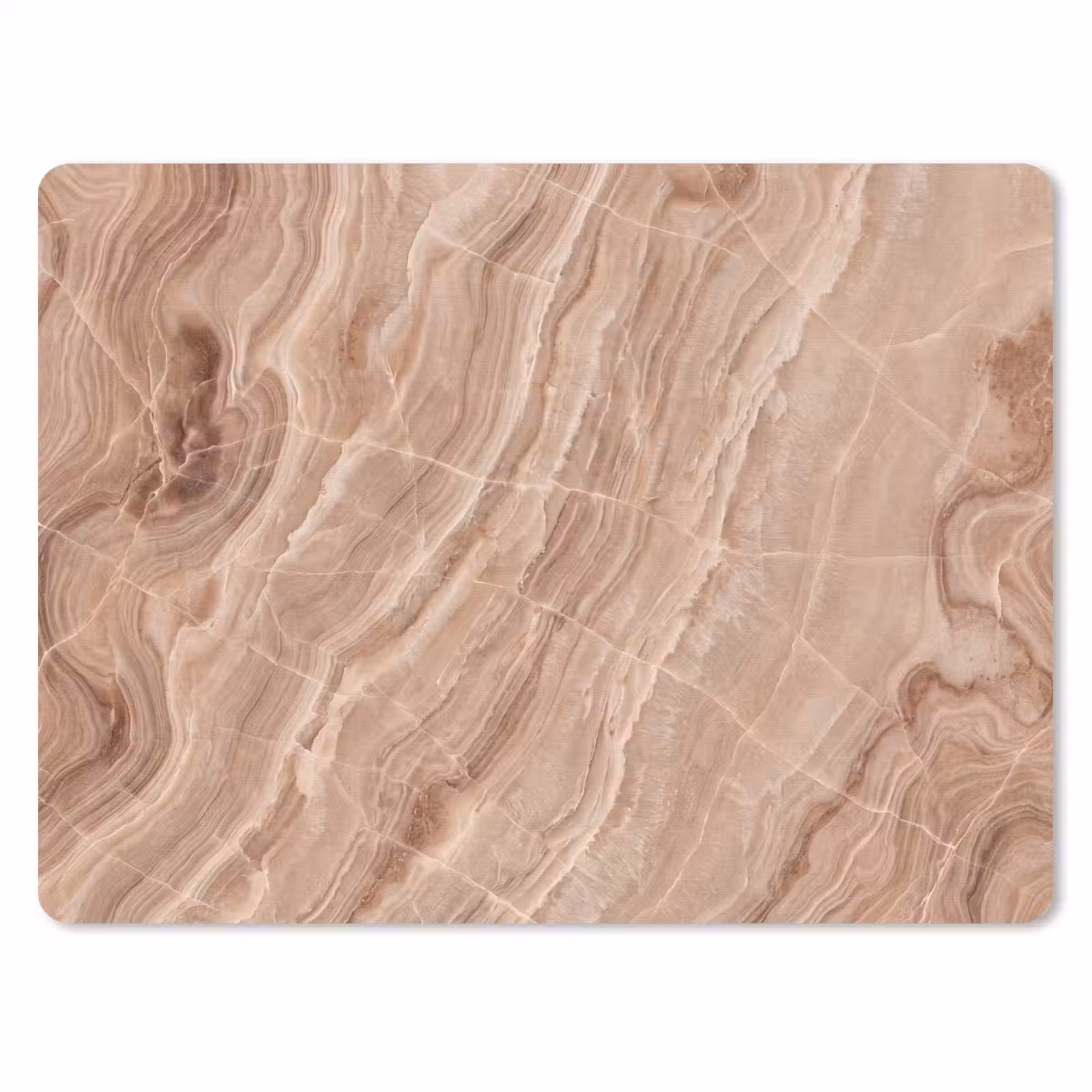Muismat - Textuur - Golvend - Abstract - Warm - Bruin — 1