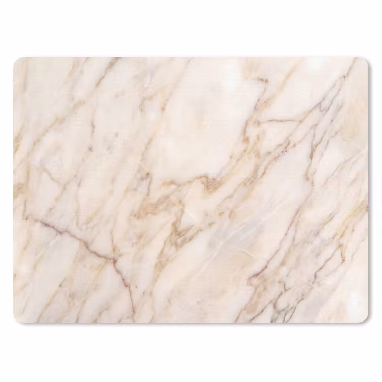 Muismat - Marmer - Ader - Abstract - Wit - Goud — 1