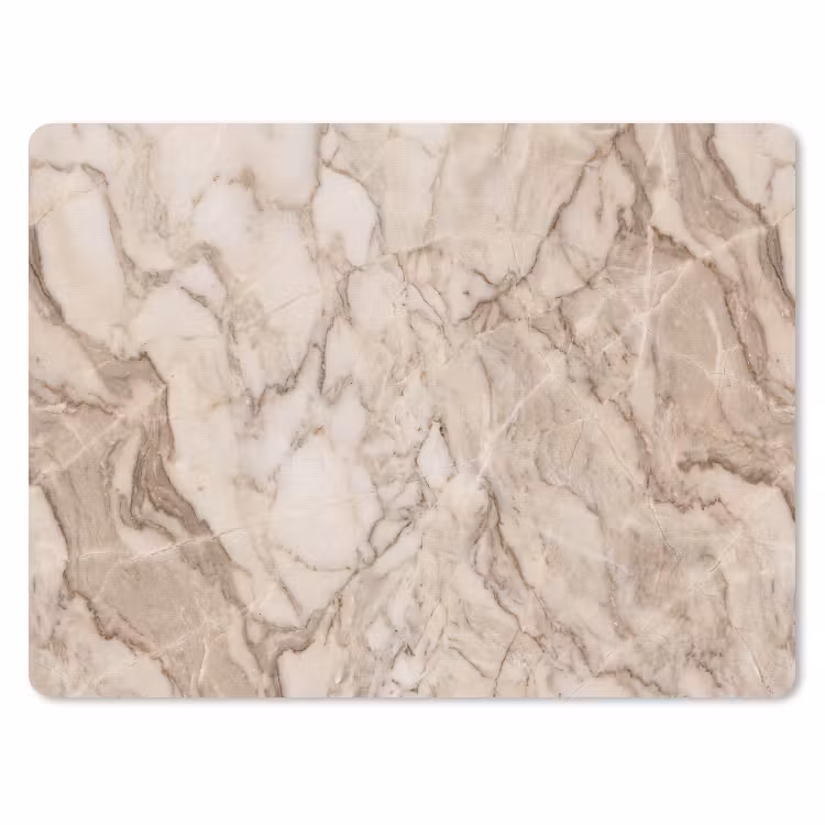 Muismat - Marmer - Aderen - Textuur - Beige - Modern — 1