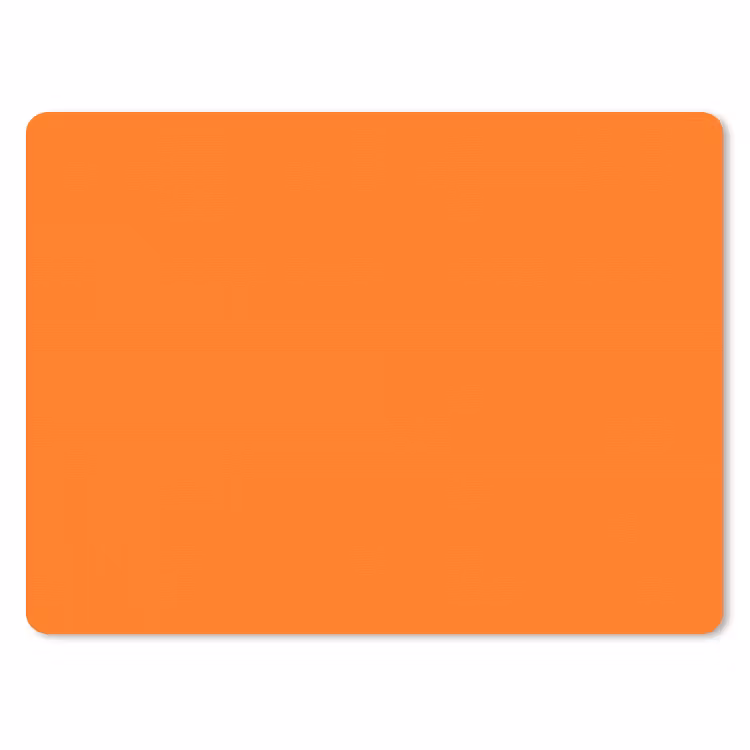 Muismat - Spiced - Pumpkin - Oranje — 1