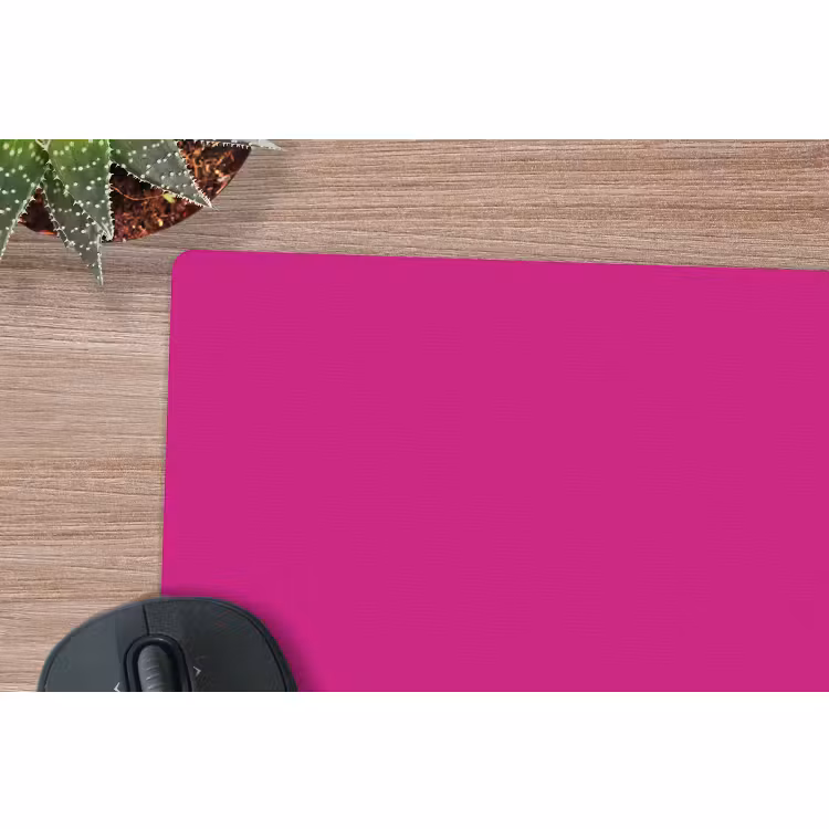 Muismat - Velvet - Magenta - Roze — 4