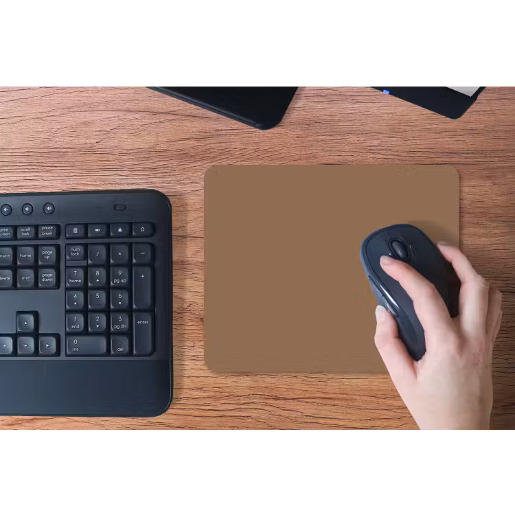 Muismat - Soft - Walnut - Bruin — 3