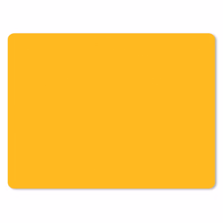Muismat - Vivid - Amber - Geel — 1
