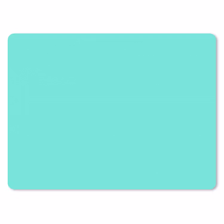 Muismat - Electric - Cyan - Turkoois — 1