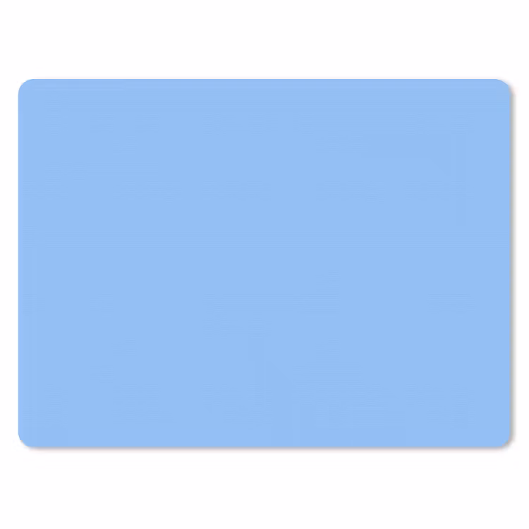 Muismat - Sky - Glow - Blauw — 1