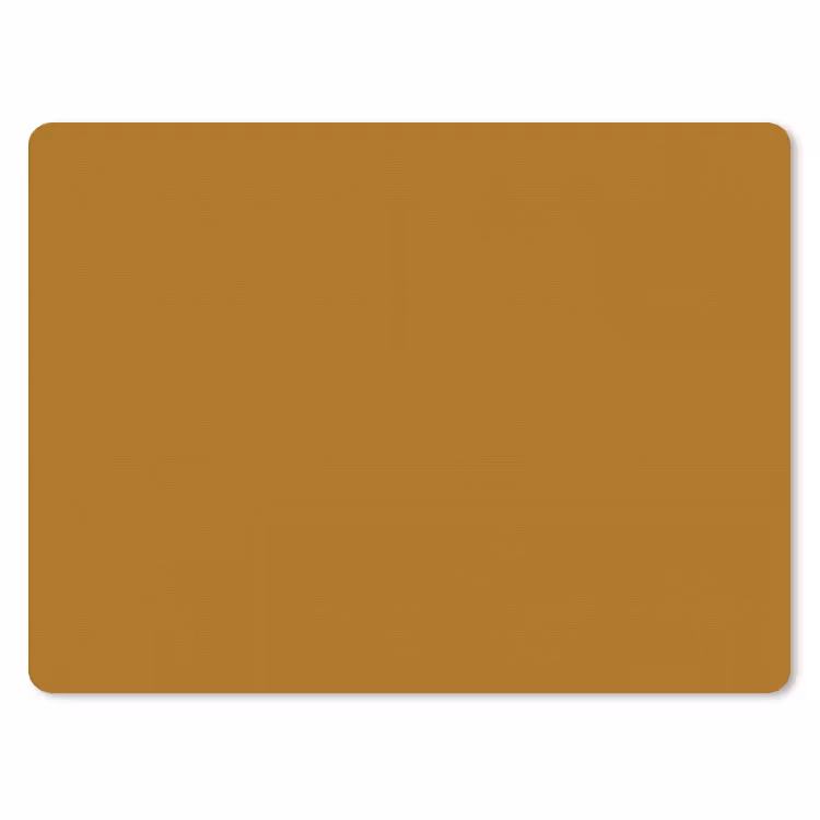 Muismat - Ocre - Gold - Geel — 1