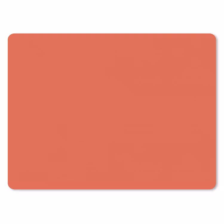 Muismat - Rustic - Clay - Oranje — 1