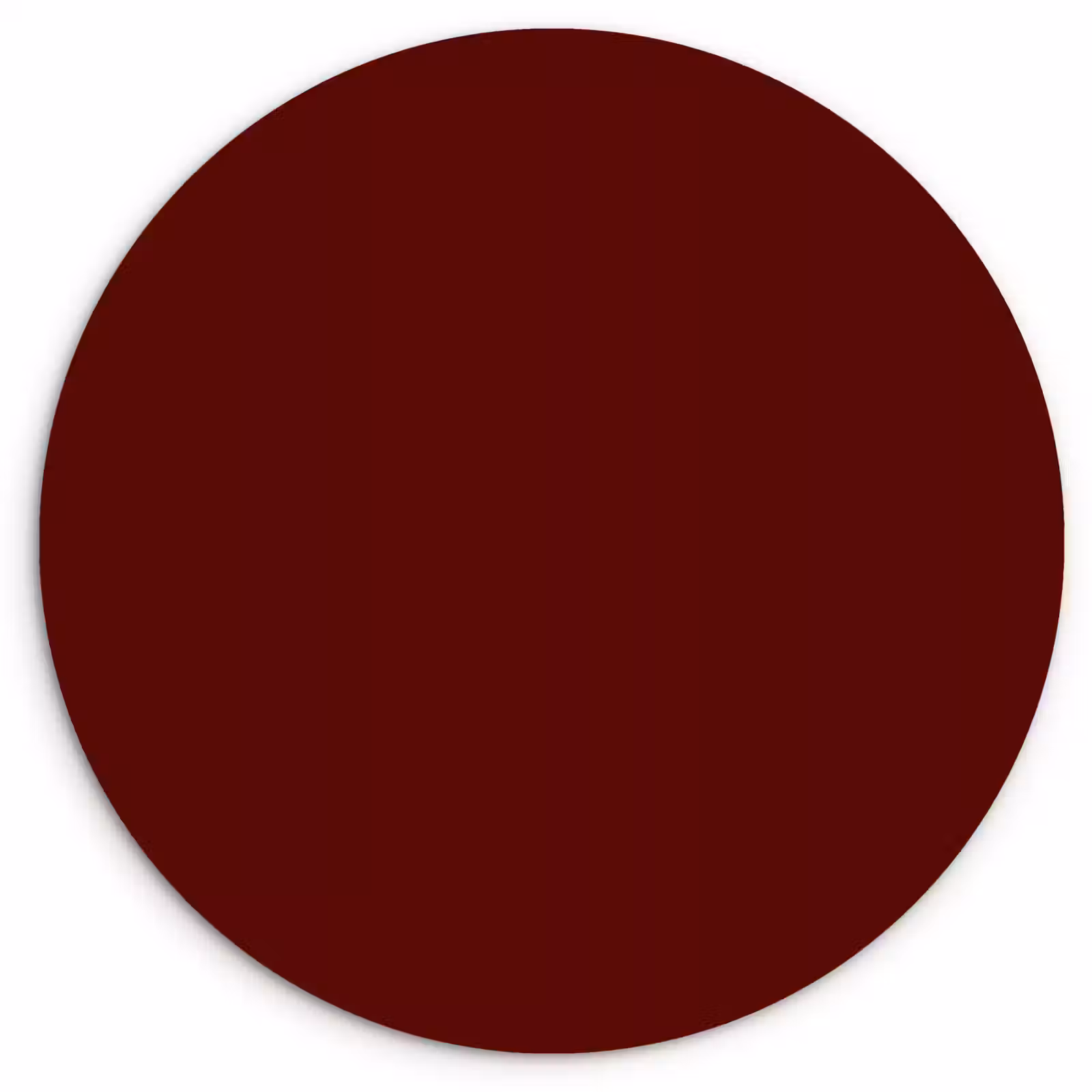 Muurcirkel - Burnt - Mahogany - Rood — 1