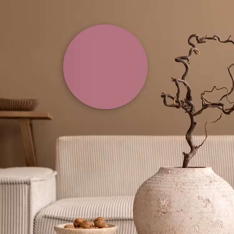 Muurcirkel - Antique - Mauve - Roze — 2