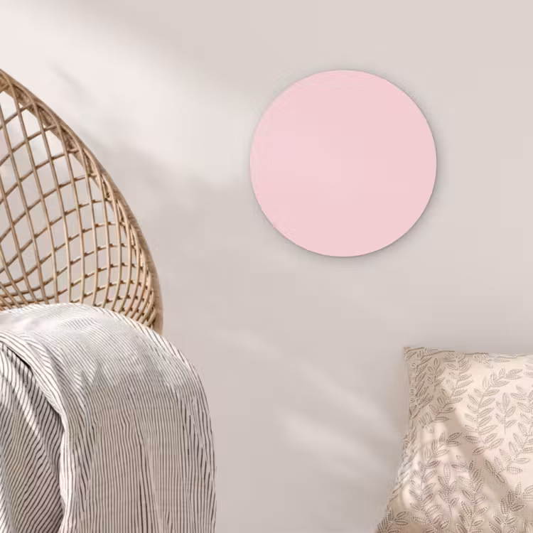 Muurcirkel - Blush - Pink - Roze — 5