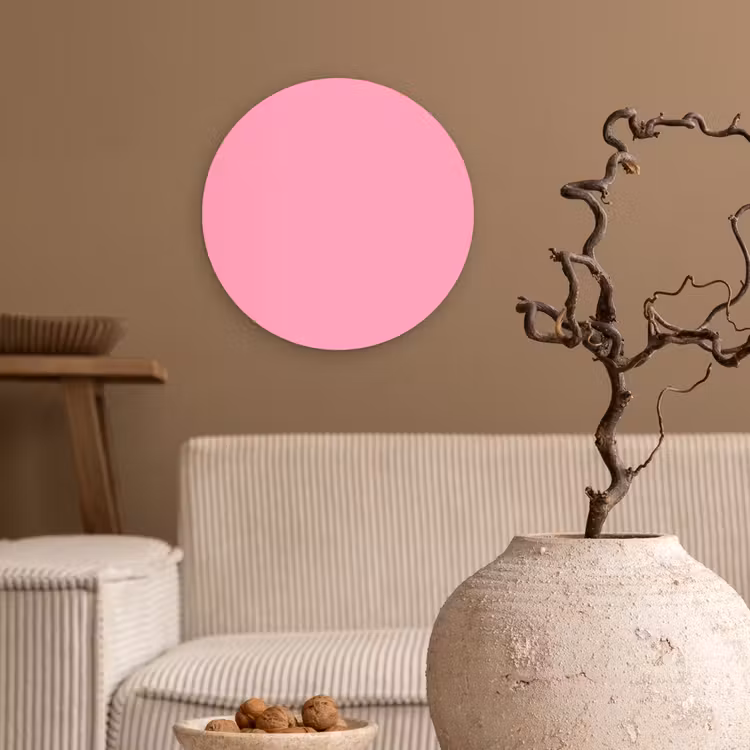 Muurcirkel - Bubblegum - Pink - Roze — 2