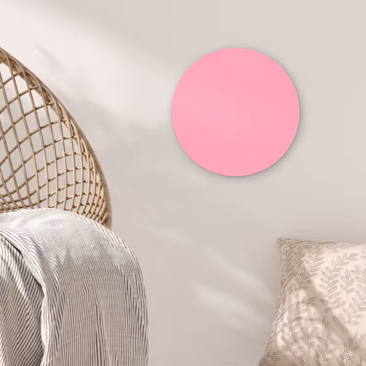 Muurcirkel - Bubblegum - Pink - Roze — 5