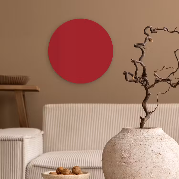 Muurcirkel - Burgundy - Wine - Rood — 2